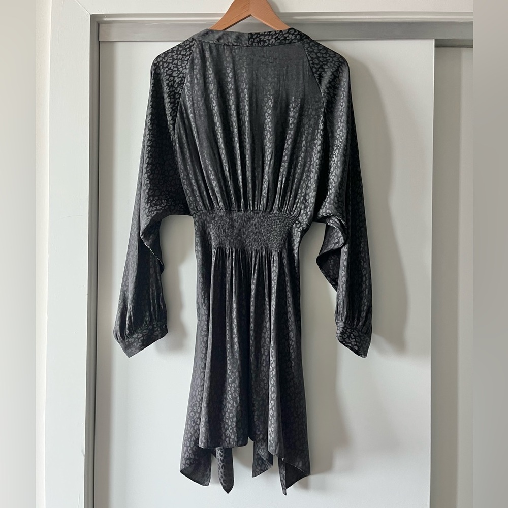 All Saints Black Patterned Dress - Picture 6 of 9